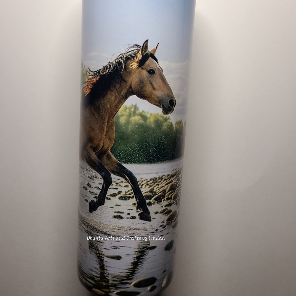 Horse Print Tumbler